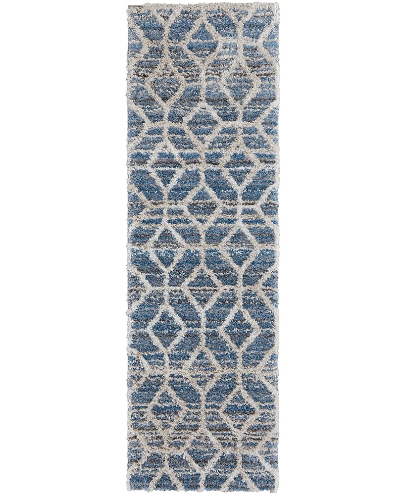 Feizy Mynka 39ICF 2'6"x8' Runner Area Rug