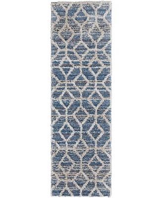 Feizy Mynka 39ICF 2'6"x8' Runner Area Rug