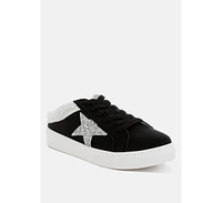 London Rag Moxie Fur Collar Slip On Sneakers