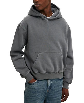 Cotton On Men's Premium Cropped Fit Hoodie