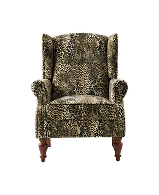 Hulala Home Jim Traditional Armchair with Thick Cushion