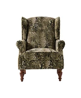 Hulala Home Jim Traditional Armchair with Thick Cushion