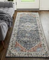 Feizy Kaia 39HTF 2'6"x12' Runner Area Rug