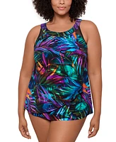 Miraclesuit Plus Palma Paradiso Ursula Underwired Tankini Top