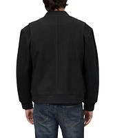 Bagatelle Homme Men's Knit Back Bomber Jacket