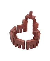 Kaplan Early Learning Jumbo Brick Blocks - 40 Pieces