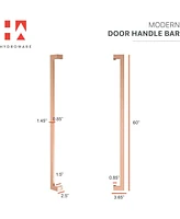 Hydroware Pull Door Handle - Copper