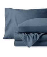 Bare Home Ultra-Soft Sandwashed Microfiber Sheet Set King