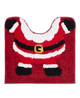 Vcny Home Santa Holiday 2-Pc. Bath Rug Set