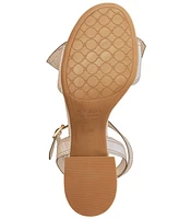 Arezzo Women's Megan Mid-Block Sandals