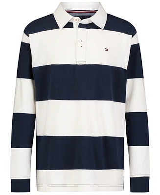 Tommy Hilfiger Toddler and Little Boys Bold Stripe Polo Shirt