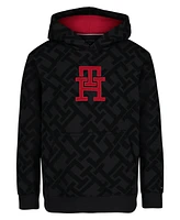 Tommy Hilfiger Toddler and Little Boys Allover Print Soft Fleece Hoodie