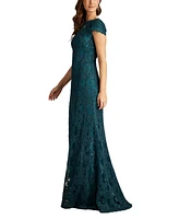 Tadashi Shoji Women's Garwood Sequin Embroidered Gown