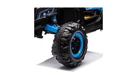 Slickblue 12V Ride-On Utv Car with Remote Control – Off-Road Adventure Vehicle for Kids