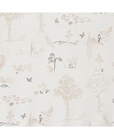 Lambs & Ivy Treetop Fox Woodland Breathable Cotton Fitted Crib/Toddler Sheet