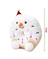 Geoffrey's Toy Box Tasties 10" Donut Holiday Snowman Plush Toy