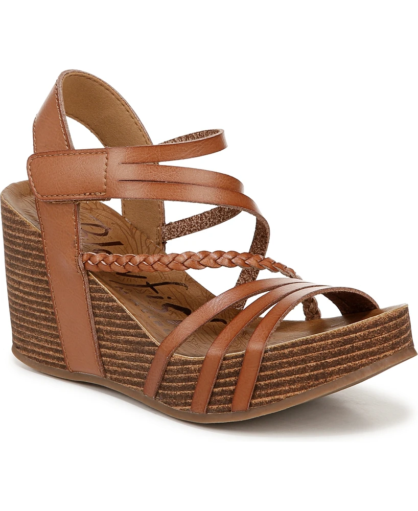 Blowfish Malibu Women's Heidi Strappy Wedge Sandals