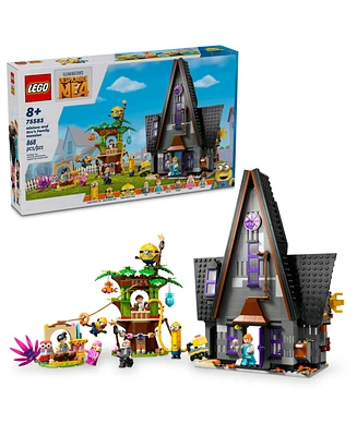 Lego Despicable Me 4 Minions and Gru's Family Mansion 75583