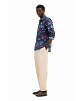 Desigual Men's Floral print shirt