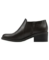 White Mountain Women's Cuisine Almond Toe Booties