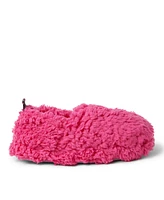 Dearfoams Kids Skye Fuzzy Closed Back House Slipper