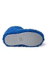 Dearfoams Kids Tate Fuzzy Bootie Slipper