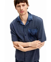 Desigual Men's Hybrid fabric shirt