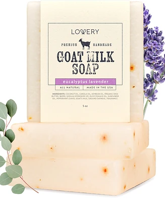 Lovery -Pc. Goat Milk Soap Bars Set