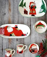 Vietri Old St. Nick Mug - Golfing