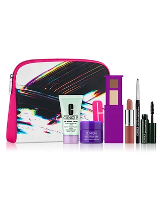 Last Day! Free 7-Pc. Gift with any $37 Clinique purchase (Up to a $114 Value!)