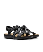 Clarks Women's Collection Laurieann Ivy Rip Tape Sandals