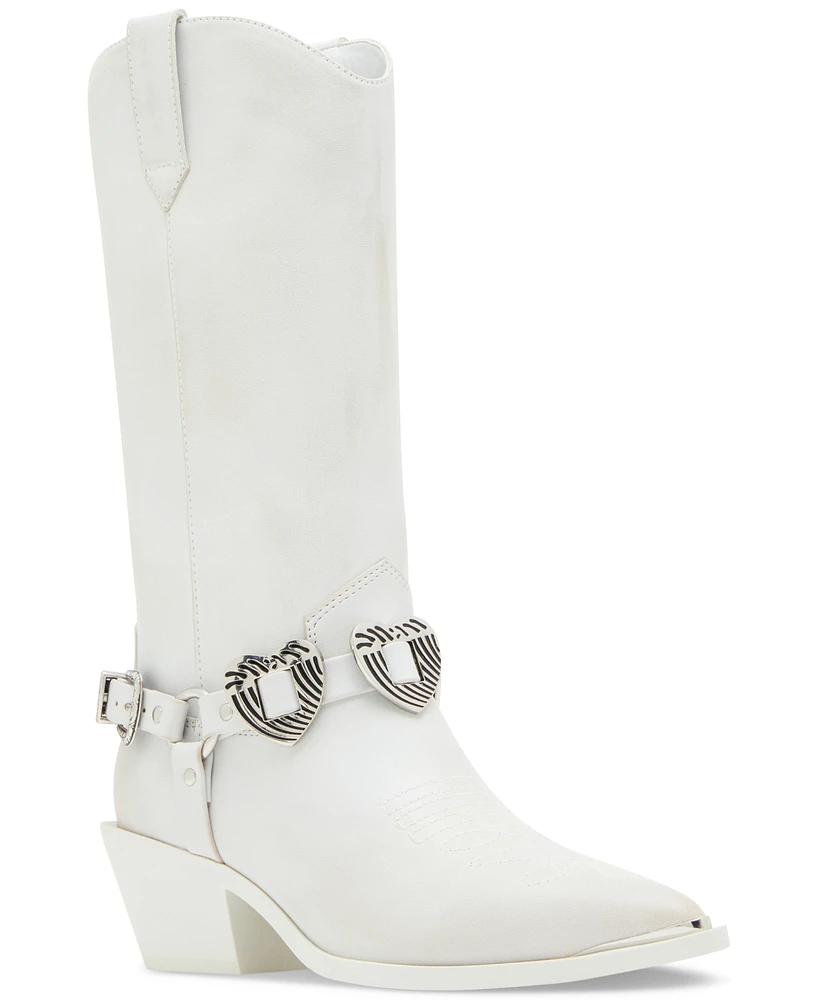 Madden Girl Sweetheart Embellished Cowboy Boots