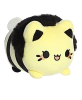 Aurora Small Honeybee Meowchi Tasty Peach Enchanting Plush Toy Yellow 7"