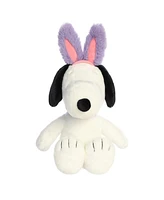 Aurora Medium Snoopy Peanuts Timeless Plush Toy With Bunny Ears 11"