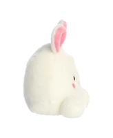 Aurora Mini Bouncy Bunny Egg Palm Pals Adorable Plush Toy White 5"