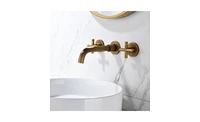 Slickblue Bathroom Faucet Wall Mounted Bathroom Sink Faucet-Archaize