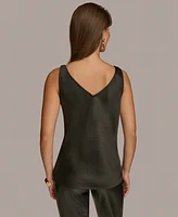 Donna Karan New York Women's Cowlneck Tank Top