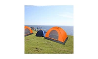 Slickblue 1-Person Waterproof Camping Dome Tent - Automatic Pop-Up Quick Shelter for Outdoor Adventures