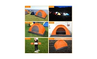 Slickblue 1-Person Waterproof Camping Dome Tent - Automatic Pop-Up Quick Shelter for Outdoor Adventures