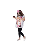 Dress Up America Doughnut Box Tunic & Headband Costume Set - Kids Girls