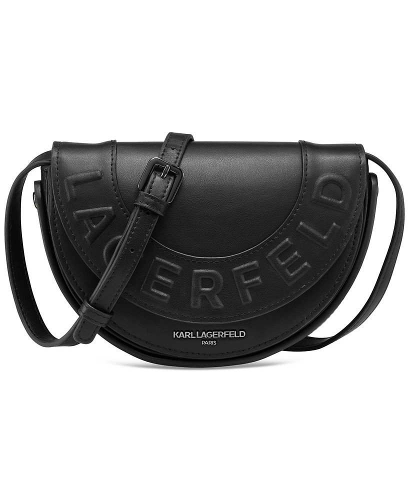 Karl Lagerfeld Paris Marlette Small Leather Crossbody