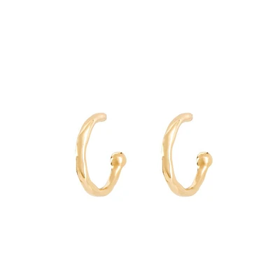 UNOde50 Metal Clad Hoop Earrings