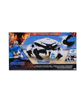 Sonic 3 Movie Crab Mech Battle Playset