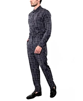 Dai Moda Men's Etc print dress Pants