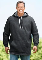 KingSize Big & Tall Fleece Longer-Length Pullover Hoodie