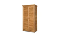 Slickblue Single Slope Top Fir Garden Storage Box – Weather-Resistant Storage Solution