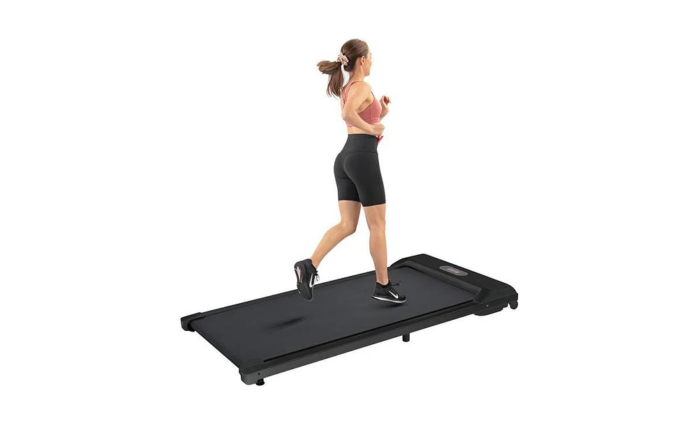 Slickblue 2-in-1 Under Desk Electric Treadmill 2.5HP, Remote Control & Display, Ideal for Home Gym Office