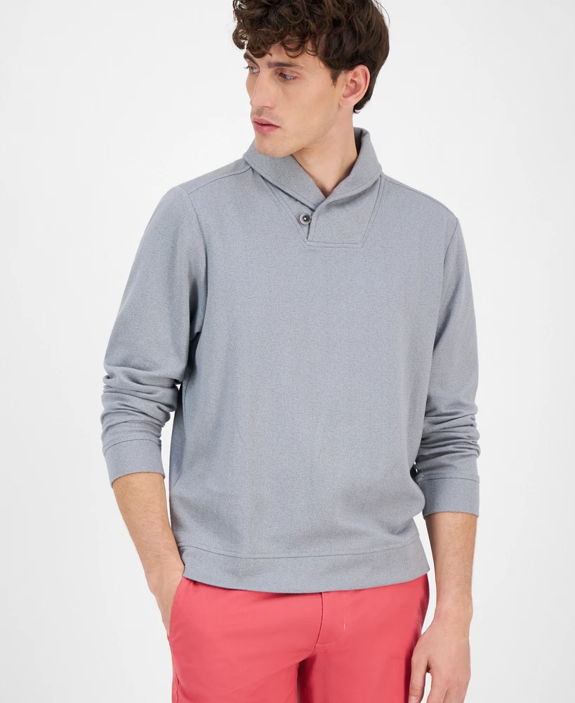 Tommy Bahama Men's Deer Harbor Shawl Collar Sweatshirt