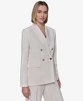 Karl Lagerfeld Paris Women's Double-Breasted Blazer