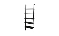 Slickblue Industrial 5-Tier Modern Ladder Shelf for Home and Office